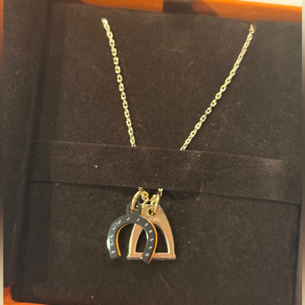 Hermes Amulette Equestre pendant, small model